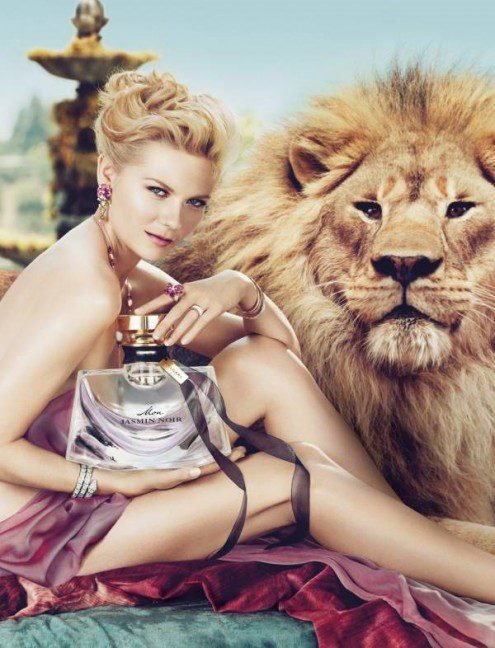 Kirsten Dunst for Bvlgari Mon Jasmin Noir Fragrance Campaign