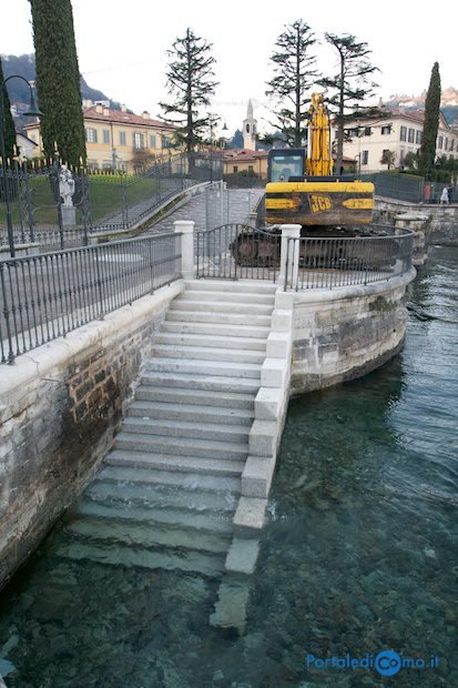 Lavori passeggiata Villa Olmo 2