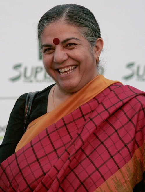 Vandana Shiva parolario como