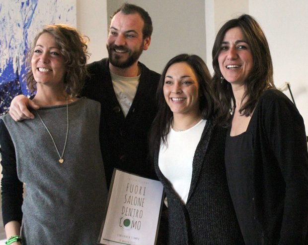 da sx: Francesca Gatto, Fabio Biavaschi, Chiara Perego e Raffaella Bernasconi