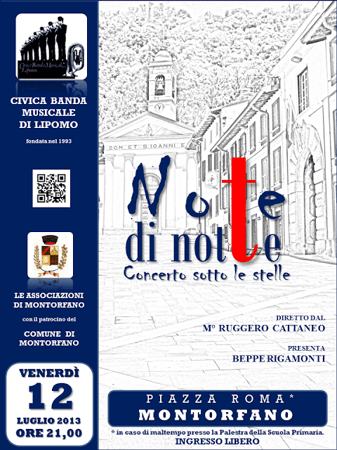20130712 Montorfano CO CBML presenta Note di notte Concerto sotto le stelle