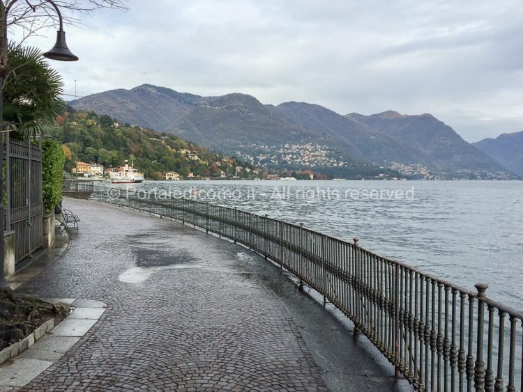 Lungolago Como: riaperta al traffico una corsia 10 lago villa olmo