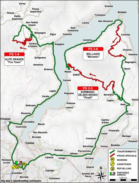 cartina generale rally como 2020