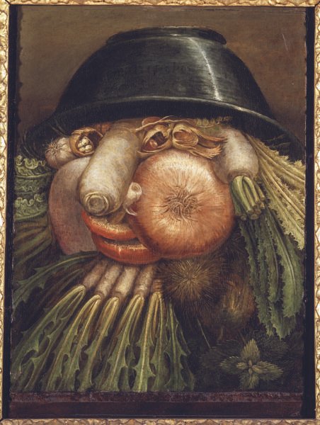 Dip0211 Arcimboldo L ortolano red 1920