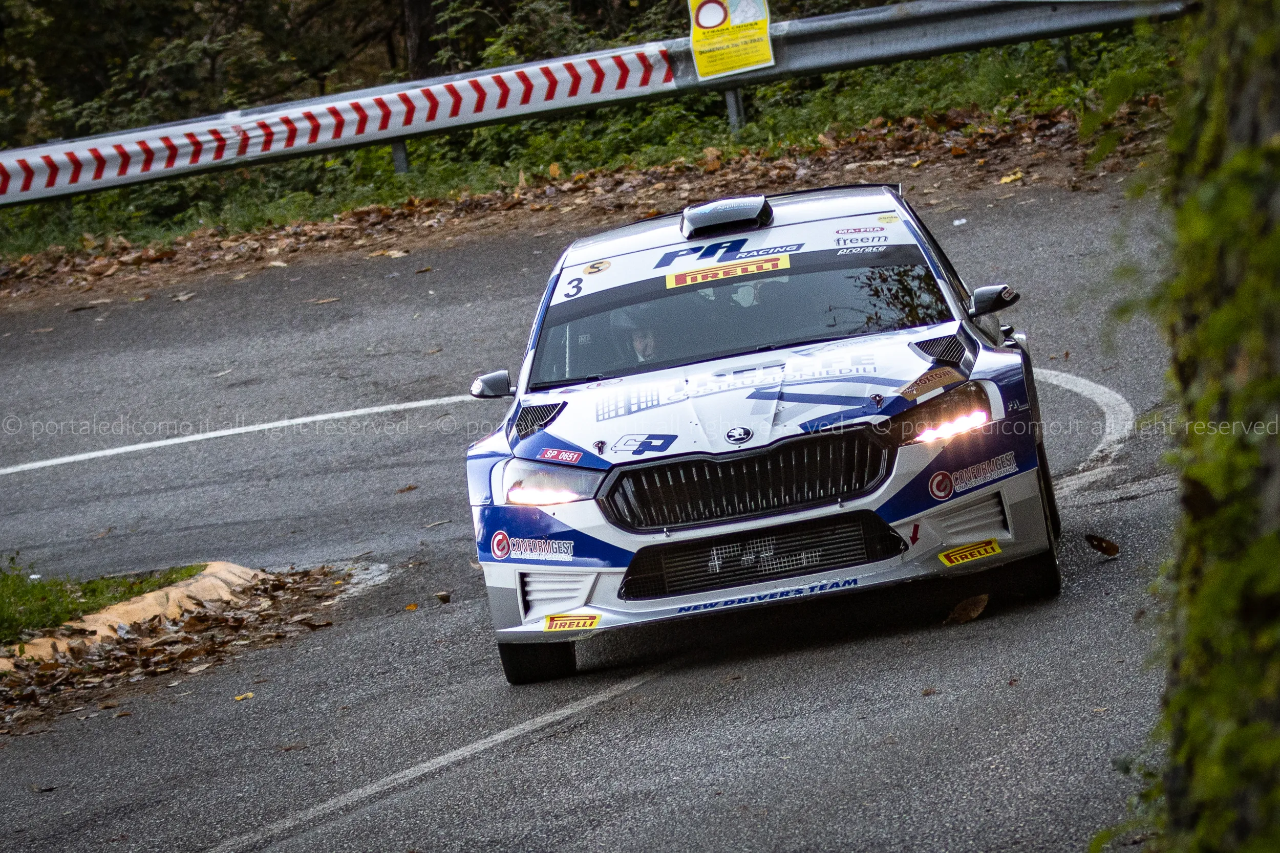 Rally Aci Como 2025 Trofeo Villa D'este - classifica finale 3 Corrado Pinzano Mauro Turati