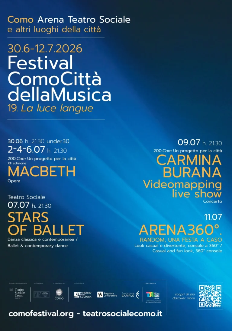 Locandina Festival Como Città della Musica