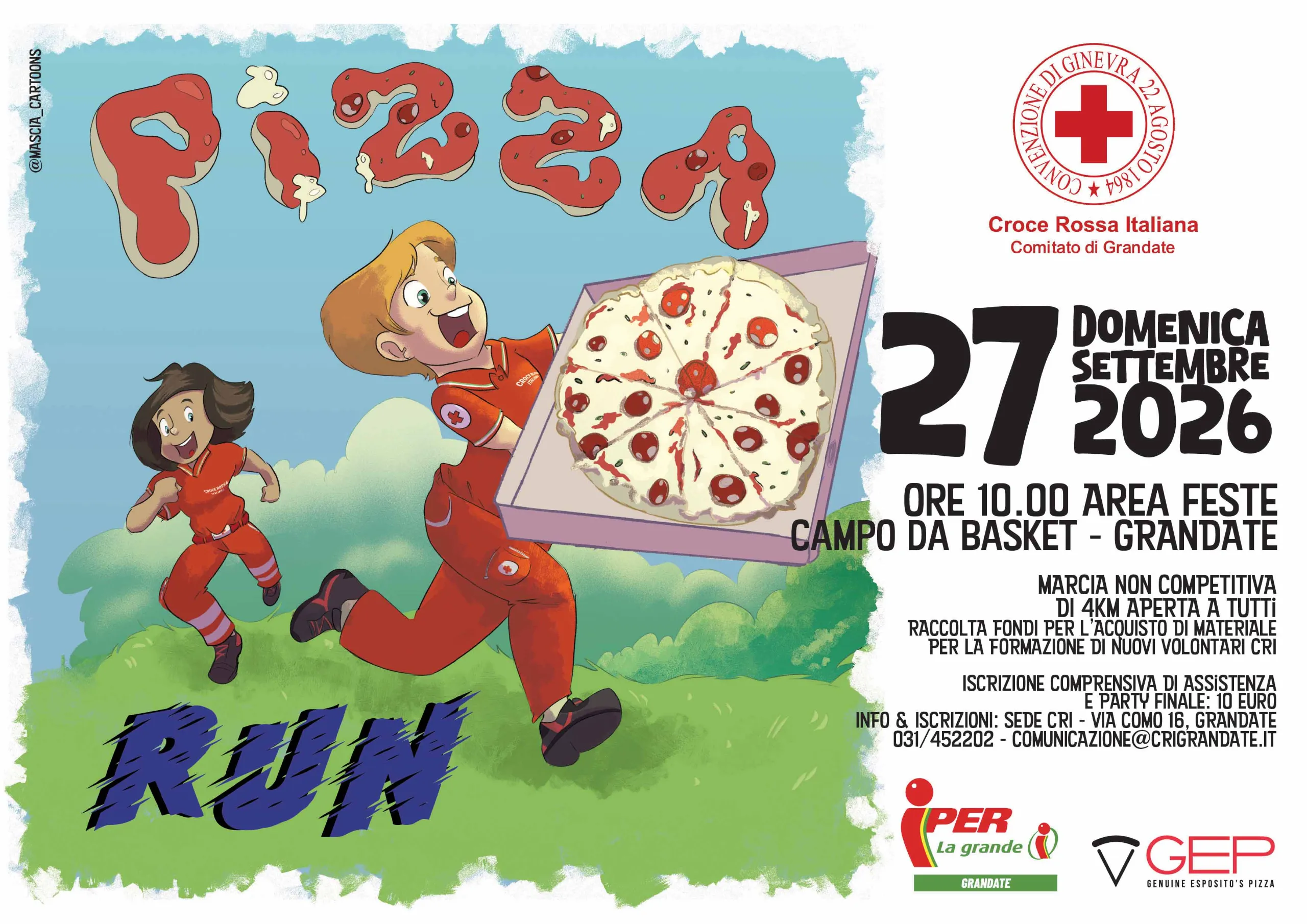 Grandate: Pizza Run 2026 1 Pizza Run Grandate